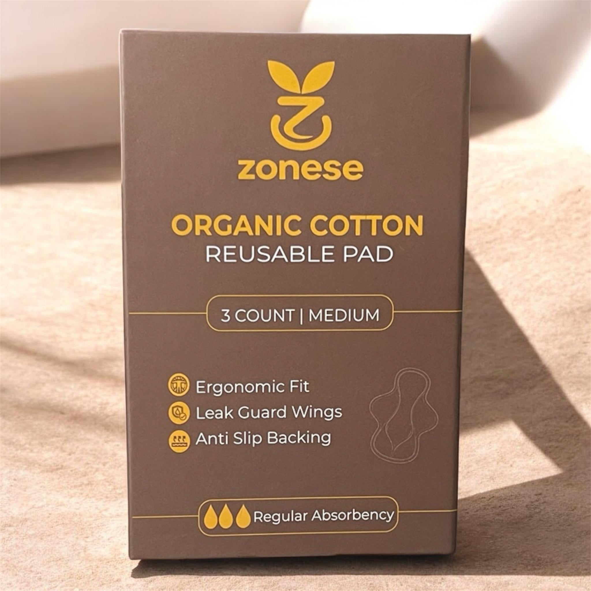 100% Organic Cotton Reusable Pad