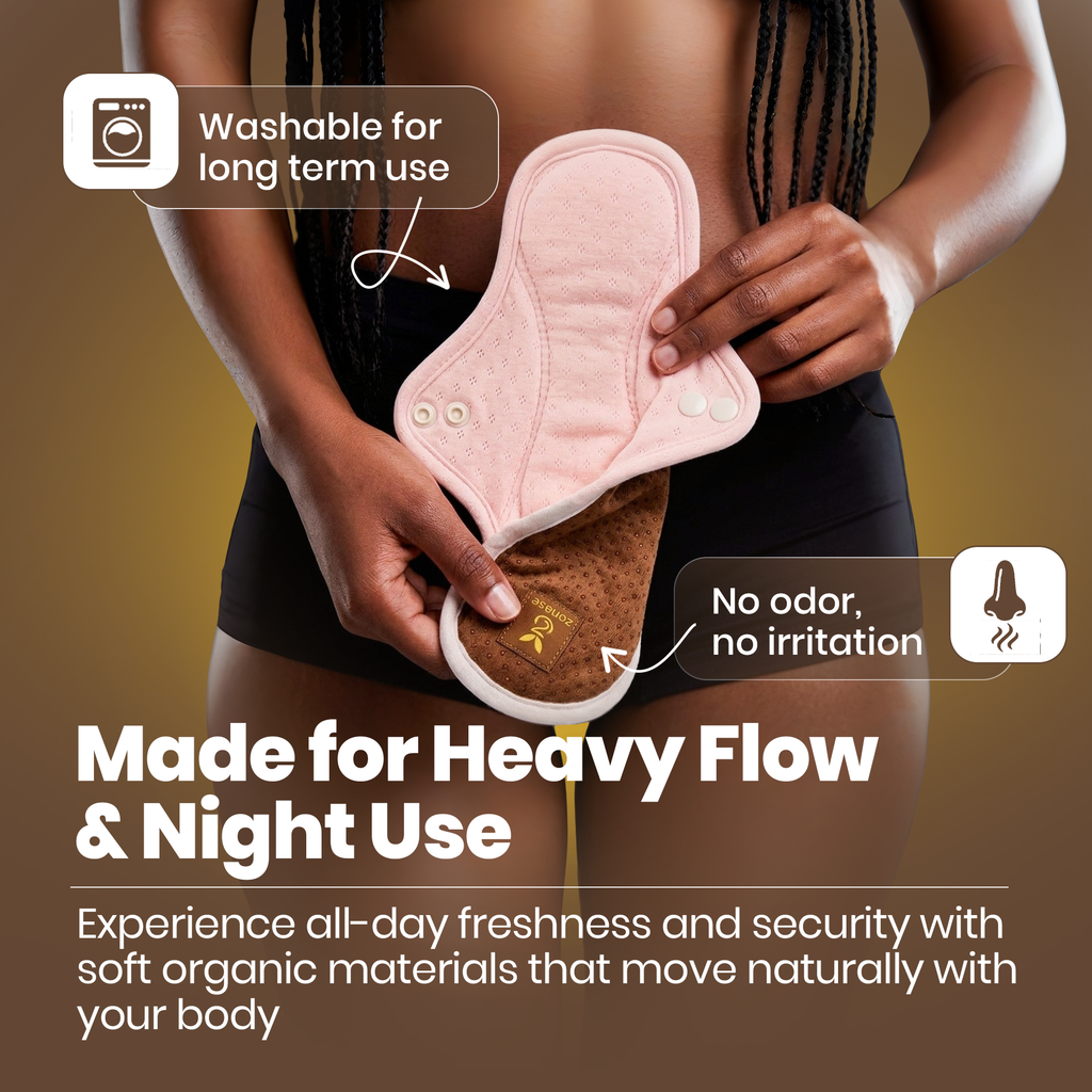 100% Organic Cotton Reusable Pad
